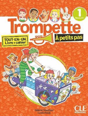 Cover for Helene Vanthier · Trompette a petits pas 1: A1.1 - Livre de l'eleve + Cahier d'activites + audio online (Paperback Book) (2024)