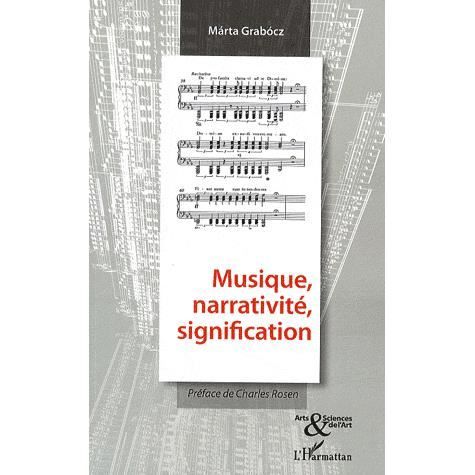 Cover for Marta Grabocz · Musique, narrativité, signification (Paperback Book) (2020)