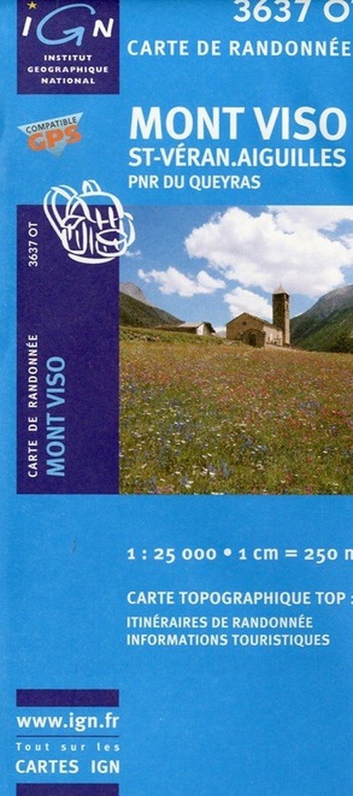 Cover for Ign · IGN TOP25: Mont Viso - St-Véran - Aiguilles, Parc National du Queyras (Tryksag) (2015)