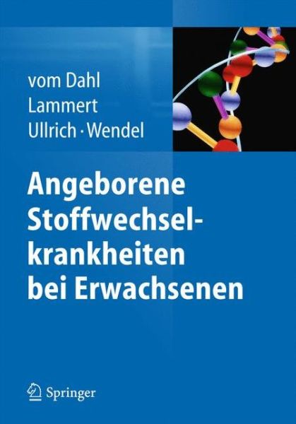 Cover for Vom Dahl  Stephan · Angeborene Stoffwechselkrankheiten bei Erwachsenen (Hardcover Book) (2014)