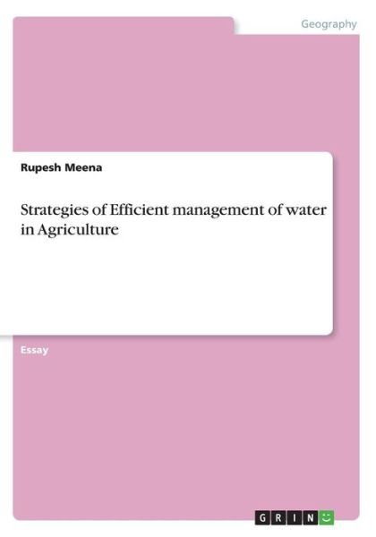 Cover for Meena · Strategies of Efficient managemen (Bog) (2016)