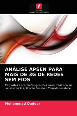 Cover for Muhammad Qadeer · Analise Apsen Para Mais de 3g de Redes Sem Fios (Paperback Book) (2021)