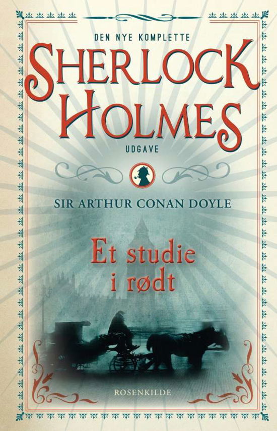 Cover for Arthur Conan Doyle · Sherlock Holmes: Et studie i rødt (Hæftet bog) [1. udgave] (2023)