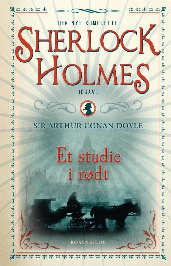 Cover for Arthur Conan Doyle · Sherlock Holmes: Et studie i rødt (Poketbok) [1:a utgåva] (2023)