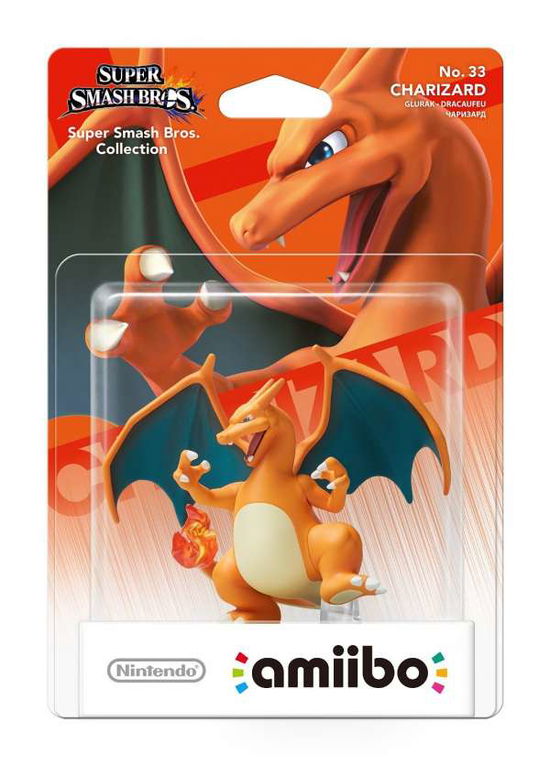 Nintendo Amiibo Character  Charizard Super Smash Bros. Collection Switch - Nintendo Amiibo Character  Charizard Super Smash Bros. Collection Switch - Jogo - Nintendo - 0045496352875 - 