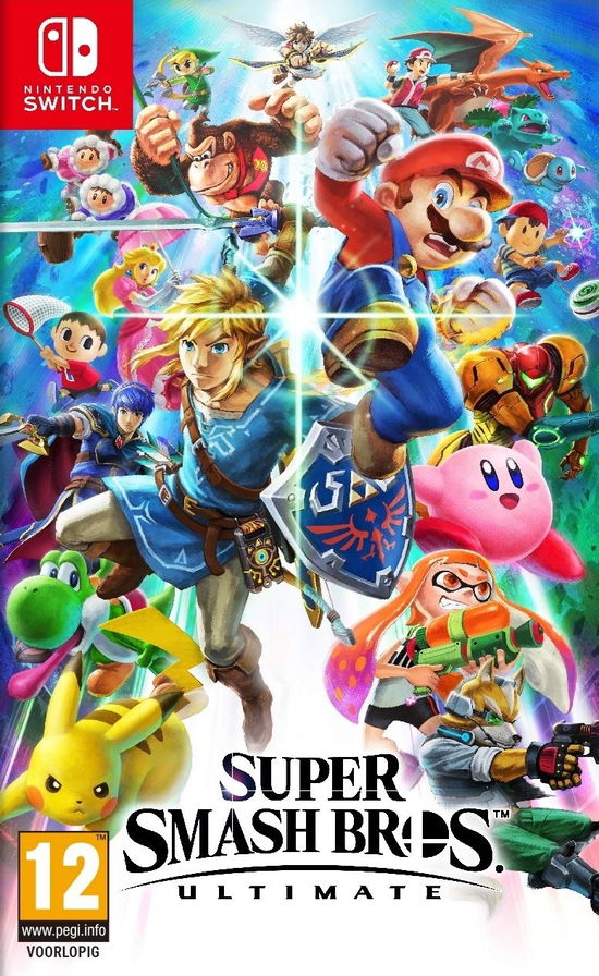 Super smash bros – Ultimate - Switch - Jogo de tabuleiro - Nintendo - 0045496422875 - 