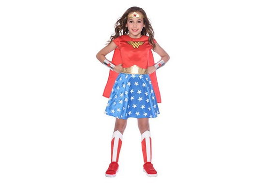 Amscan: Child Costume Wonder Woman Classic 3-4 Yrs - Amscan - Music - Amscan - 0192937139875 - 