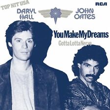 Cover for Hall, Daryl &amp; John Oates · You Make My Dreams / Gotta Lotta Nerve (7&quot;) (2021)