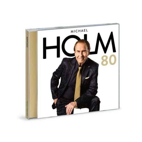 Cover for Michael Holm · Holm 80 (CD) (2023)
