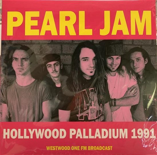 Cover for Pearl Jam · Hollywood Palladium (Clear Vin (LP) (1901)