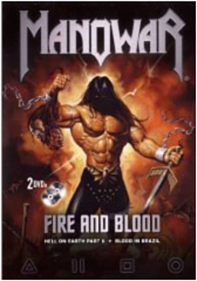 Cover for Manowar · Fire and Blood (DVD) (2004)
