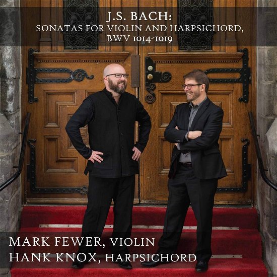 Cover for Bach,j.s. / Fewer / Knox · Sonatas for Violin &amp; Harpsichord (CD) (2017)