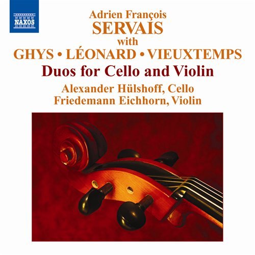 Duos for Cello & Violin - Servais / Hulshoff / Eichhorn - Musikk - NAXOS - 0747313218875 - 26. januar 2010