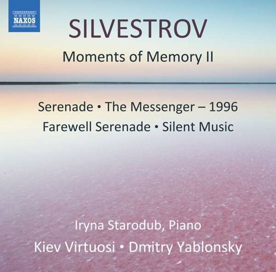 Cover for V. Silvestrov · Moments of Memory II (CD) (2017)