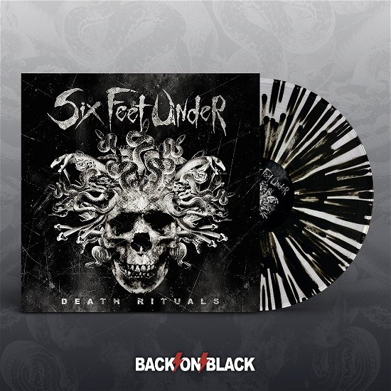 Cover for Six Feet Under · Death Rituals (Clear W/ Black Splatter Vinyl) (LP) [Limited edition] (2021)