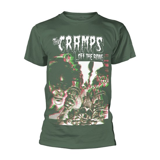 Cover for Cramps the · Off the Bone (Green) (Kläder) [size M] [Green edition] (2018)