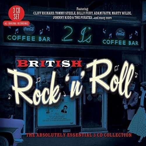 Cover for British Rock 'n' Roll-the Absolutely / Various · British Rock'n'roll; Absolutely Essential Collection&quot; (CD) (2015)