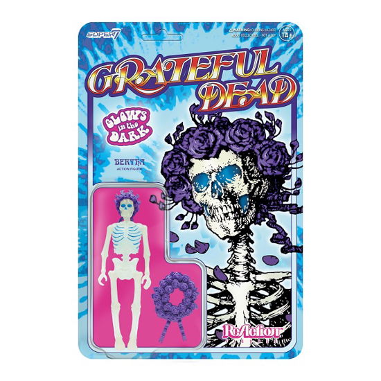 Grateful Dead Reaction Figure - Bertha (Glow) - Grateful Dead - Mercancía - SUPER 7 - 0840049814875 - 25 de abril de 2022