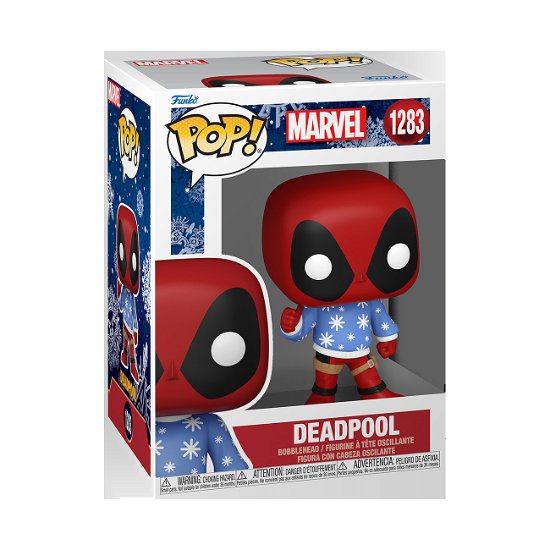 Holiday- Deadpool (Swtr) - Funko Pop! Marvel: - Merchandise - Funko UK LTD - 0889698721875 - 12. oktober 2023