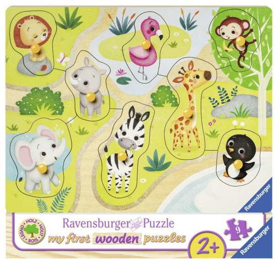 Cover for Ravensburger · Unterwegs Im Zoo (kinderpuzzle) (MERCH) (2019)