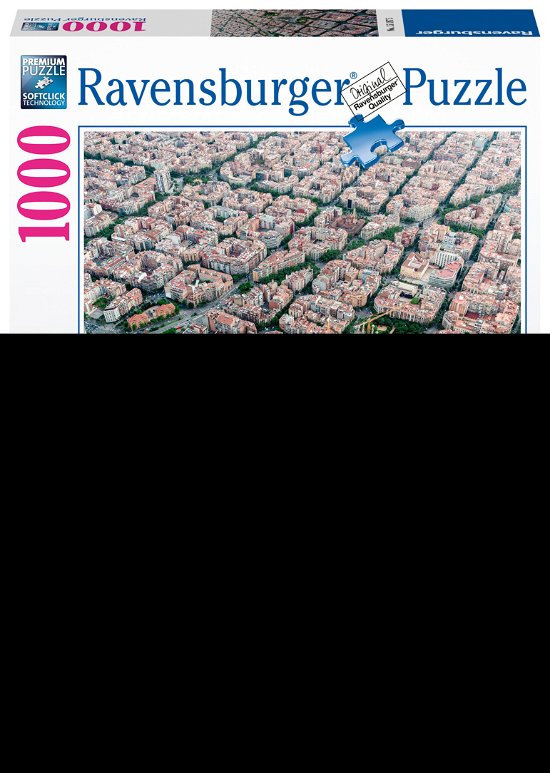 Barcelona von Oben (Puzzle).15187 - Ravensburger - Bordspel - Ravensburger - 4005556151875 - 26 februari 2019