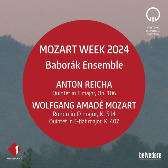 Mozart & Reicha: Mozart Week 2024 - Baborak Ensemble - Muzyka - BELVEDERE - 4260415080875 - 1 listopada 2024