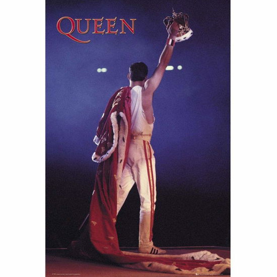 QUEEN - Poster Crown (91.5x61) - Großes Poster - Koopwaar - Gb Eye - 5028486081875 - 7 februari 2019