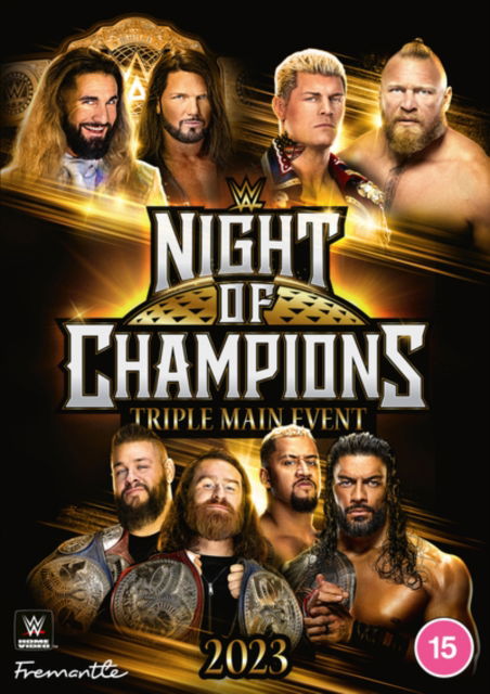 Cover for Wwe - Night of Champions 2023 (DVD) (2023)