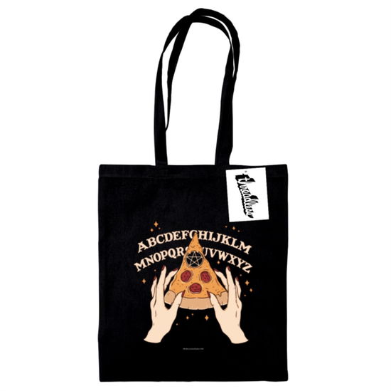 Cover for Thiago Correa (Ouija Pizza) Black Tote Bag (Paperback Book) (2024)