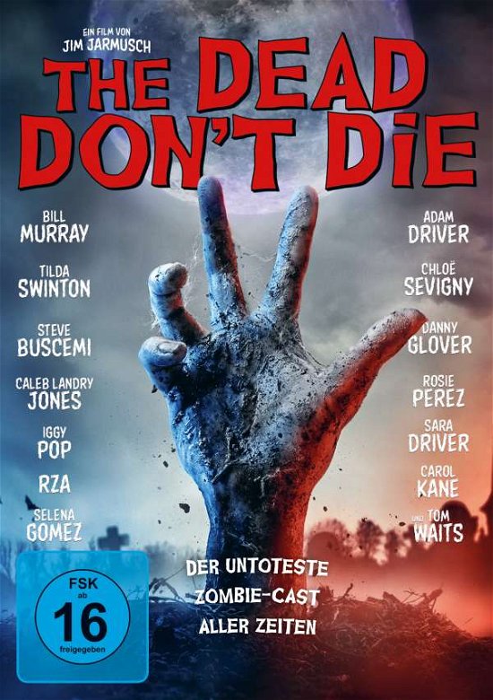 Cover for Bill Murray,adam Driver,steve Buscemi · The Dead Dont Die (DVD) (2019)