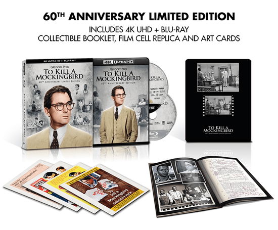 Cover for To Kill A Mockingbird (4K UHD Blu-ray) [60th Anniversary Deluxe edition] (2022)