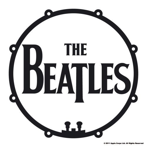 Cover for The Beatles · The Beatles Single Cork Coaster: Drum Head (MERCH)