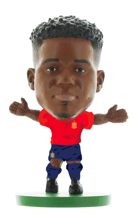 Soccerstarz  Spain Ansu Fati  Home Kit Figures - Soccerstarz  Spain Ansu Fati  Home Kit Figures - Merchandise - Creative Distribution - 5056122508875 - 