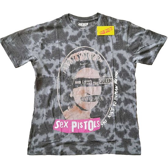 The Sex Pistols Unisex T-Shirt: God Save The Queen (Wash Collection) - Sex Pistols - The - Koopwaar -  - 5056561011875 - 