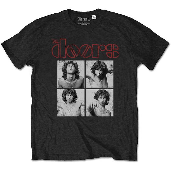 The Doors Unisex T-Shirt: Boxes - The Doors - Marchandise - Bravado - 5056561095875 - 