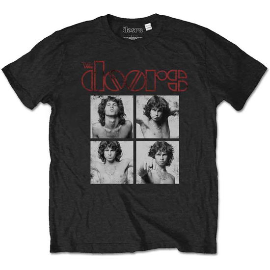 Cover for The Doors · The Doors Unisex T-Shirt: Boxes (T-shirt) [size XL] [Green - Unisex edition]