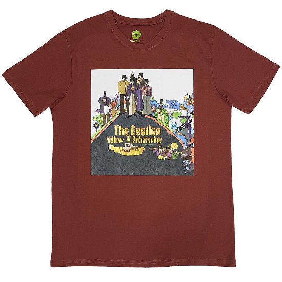 The Beatles Unisex T-Shirt: Yellow Submarine Album Cover - The Beatles - Fanituote -  - 5056737216875 - 