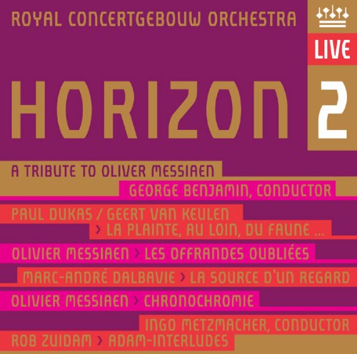 Horizon 2 - Royal Concertgebouw Orchestra - Muziek - Royal Concertgebouw Orchestra - 5425008376875 - 1 september 2017