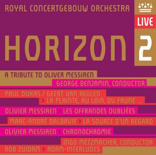 Cover for Royal Concertgebouw Orchestra · Horizon 2 (CD) (2017)