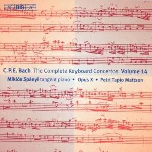Complete Keyboard Concert - C.P.E. Bach - Musiikki - BIS - 7318590014875 - maanantai 4. heinäkuuta 2005