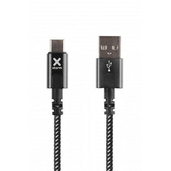 Cable Xtorm Original USB to USB-C, 1 m, Nylon, Bla - Xtorm - Produtos - Xtorm - 8718182274875 - 