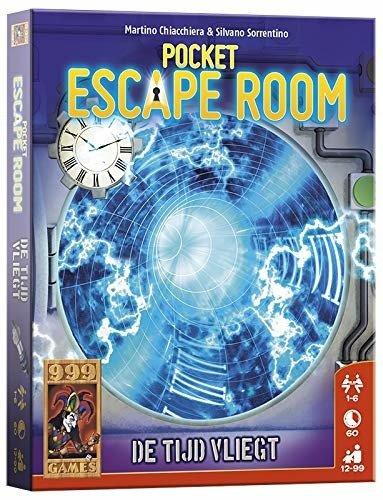 Cover for 999Games · Pocket Escape Room: De Tijd vliegt (Spielzeug)