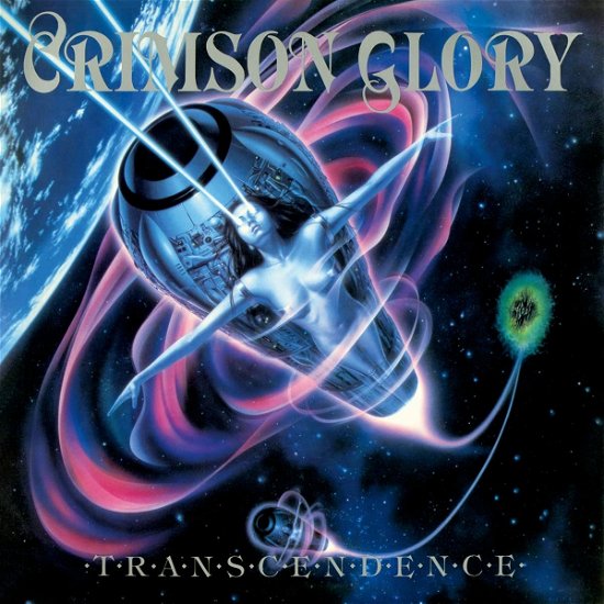 Cover for Crimson Glory · Transcendence (Blue Vinyl) (LP) [Coloured edition] (2023)