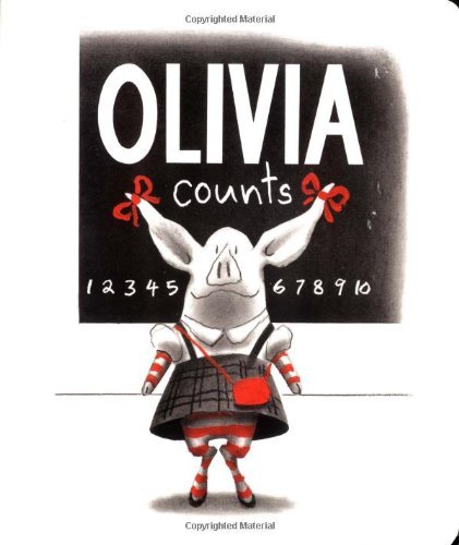 Cover for Ian Falconer · Olivia Counts (Tavlebog) [Brdbk edition] (2002)