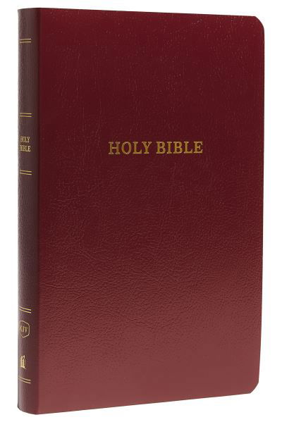 Cover for Zondervan · KJV, Gift and Award Bible, Leather-Look, Burgundy, Red Letter, Comfort Print (Paperback Book) (2017)