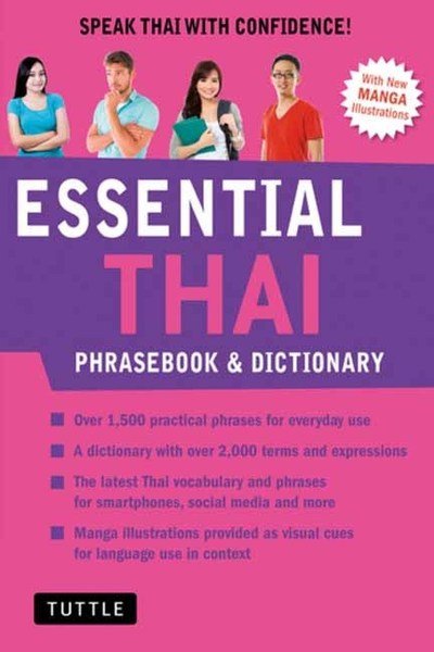 Cover for Jintana Rattanakhemakorn · Essential Thai Phrasebook &amp; Dictionary: Speak Thai with Confidence! (Revised Edition) - Essential Phrasebook And Dictionary Series (Pocketbok) [Revised edition] (2020)