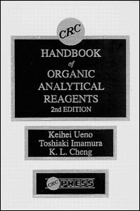 Cover for Kuang Lu Cheng · CRC Handbook of Organic Analytical Reagents (Hardcover Book) (1992)