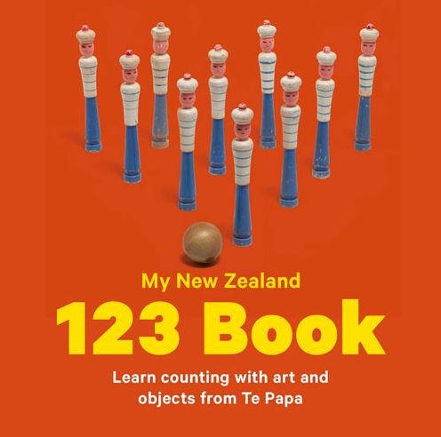 Cover for James Brown · My New Zealand 123 Book: Learn counting with art and objects from Te Papa - Te Papa Board Books (Board book) (2014)