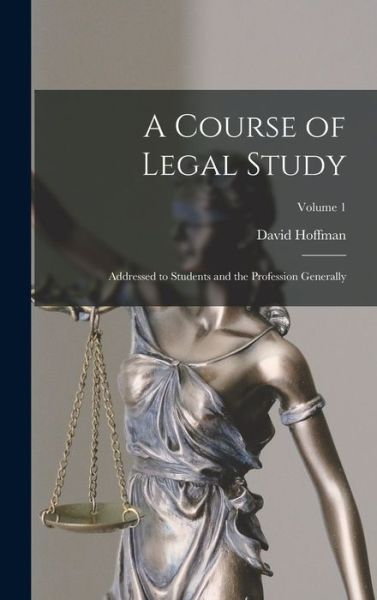 Cover for David Hoffman · Course of Legal Study (Book) (2022)