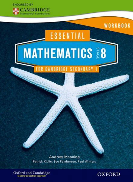 Cover for Andrew Manning · Essential Mathematics for Cambridge Lower Secondary Stage 8 Workbook (Taschenbuch) [New edition] (2014)